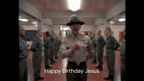 Jesus Full Metal Jacket GIF - Jesus Full Metal Jacket Happy Birthday GIFs