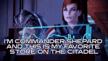 Mass Effect Commander Shepard GIF - Mass Effect Commander Shepard Store GIFs
