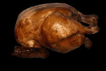 rotisserie chicken spinning food roast