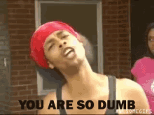 You Are So Dumb GIF - Du GIFs