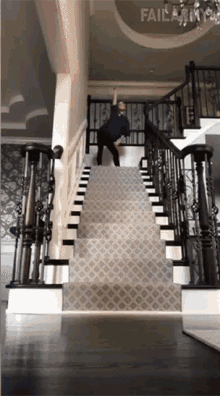 Dancing Stairs GIF - Dancing Stairs Falling Down GIFs