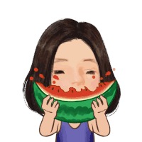 Jagyasini Singh Watermelon Sticker - Jagyasini Singh Watermelon Eating Food Stickers