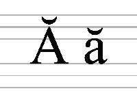 the letters a and a are shown in black on a white background