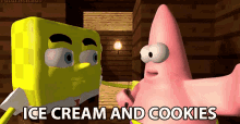 Ice Cream And Cookies Favorite Food GIF