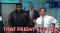 The Office That Friday Feeling GIF - The Office That Friday Feeling Happy Dance GIFs