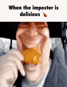 When The Imposter Is Delicious Sus GIF - When The Imposter Is Delicious Sus Lol Funny GIFs