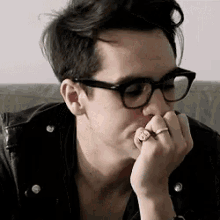 Beebo Brendon Urie GIF - Beebo Brendon Urie Thinking GIFs