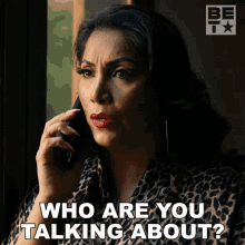 Who Are You Talking About Natalia GIF - Who Are You Talking About Natalia The Family Business GIFs