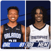 Orlando Magic (81) Vs. Memphis Grizzlies (108) Third-fourth Period Break GIF - Nba Basketball Nba 2021 GIFs