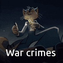 lackadaisy rocky war crimes cat cartoon