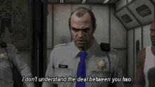 Gta Trevor Phillips GIF - Gta Trevor Phillips I Dont Understand The Deal Between You Two GIFs