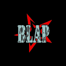 a black background with a red star and white letters that say ' mafia ' on it