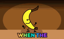 Banana When The GIF