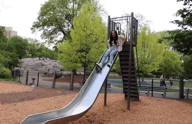 Slide Playground GIF - Slide Playground Park - Discover & Share GIFs