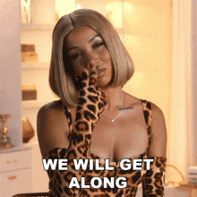 We Will Get Along Brittany Renner GIF - We Will Get Along Brittany Renner Basketball Wives GIFs