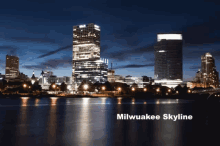 Milwaukee Skyline Skyline GIF