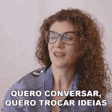 Quero Conversar Quero Trocar Ideias Maria Cecília Prado GIF