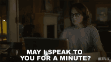May I Speak To You For A Minute Charlotte Tuck GIF - May I Speak To You For A Minute Charlotte Tuck Raising Dion GIFs