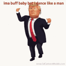 Buff Baby Trump GIF - Buff Baby Trump Dance GIFs