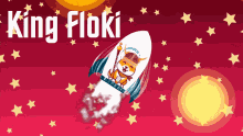 King Floki King Floki Token GIF - King Floki King Floki Token Moon GIFs