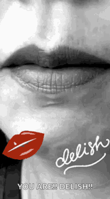 savvy licking lips lick flirty