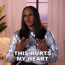 This Hurts My Heart Jackie Christie GIF - This Hurts My Heart Jackie Christie Basketball Wives Los Angeles GIFs