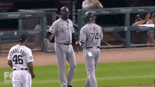 high five eloy jim%C3%A9nez chicago white sox white sox vs tigers nice work