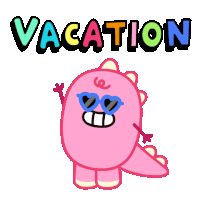 Vacation Mode Happy Sticker - Vacation Mode Happy Summer Stickers
