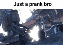 Just A Prank Bro One Loop GIF - Just A Prank Bro One Loop Xenoblade GIFs