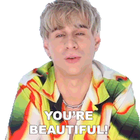 Youre Beautiful Brad Mondo Sticker - Youre Beautiful Brad Mondo Youre Pretty Stickers