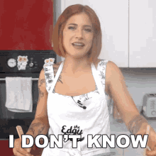 I Dont Know Candice Hutchings GIF - I Dont Know Candice Hutchings Edgy Veg GIFs