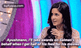 Ayushmann, I'L Tako Awards On Salman'Sbehalf When I Get Hålf Of His Fees For His Movies..Gif GIF