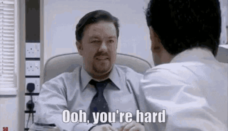 Youre Hard David Brent GIF - Youre Hard David Brent Ricky Gervais -  Discover  Share GIFs