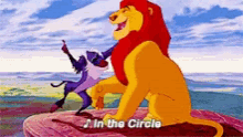 Lion King In The Circle GIF - Lion King In The Circle Hug GIFs