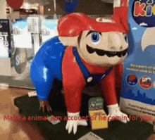 Cursed Mario GIF