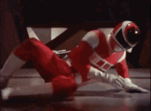 Getting Up Power Rangers GIF - Getting Up Power Rangers Red Ranger GIFs