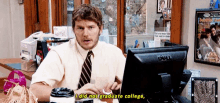 Andy Didnt Graduate College GIF - Andy Didnt Graduate College Parks And Rec GIFs
