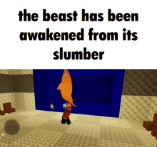 the beast has been awakened from its slumber roblox fish flex your account age funny