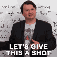 Lets Give This A Shot Alex GIF - Lets Give This A Shot Alex Engvid GIFs