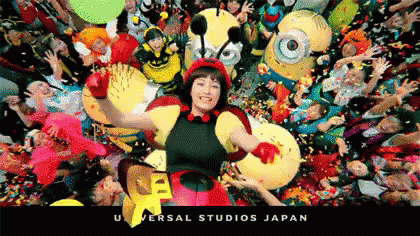 ユニバーサルスタジオジャパン Usj Cm 広瀬すず Gif Hiromi Suzu Universal Studios Japan Discover Share Gifs