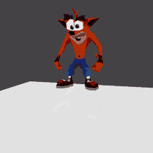 crash bandicoot from the video game crash bandicoot