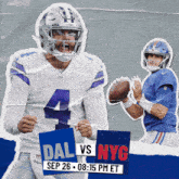 New York Giants Vs. Dallas Cowboys Pre Game GIF - Nfl National Football League Football League GIFs