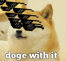 Doge With It Cool GIF - Doge With It Cool Awesome GIFs