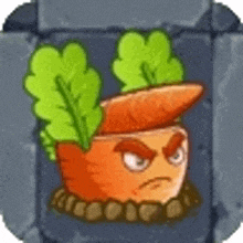 Carrot Rocket Pvz GIF - Carrot Rocket Pvz Plants Vs Zombies GIFs