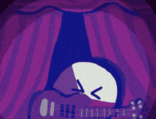a drawing of a green bottle with a white face playing a guitar