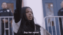 Say It Loud GIF - Say Her Name Protest Black Power GIFs