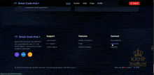 a screenshot of a website called smart code hub .