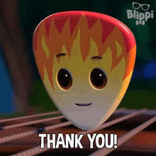 Thank You Picky GIF - Thank You Picky Blippi Wonders - Educational Cartoons For Kids GIFs