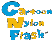 Cartoon Nylon Flash Sticker - Cartoon Nylon Flash Stickers