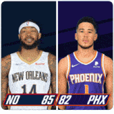 New Orleans Pelicans (85) Vs. Phoenix Suns (82) Third-fourth Period Break GIF - Nba Basketball Nba 2021 GIFs